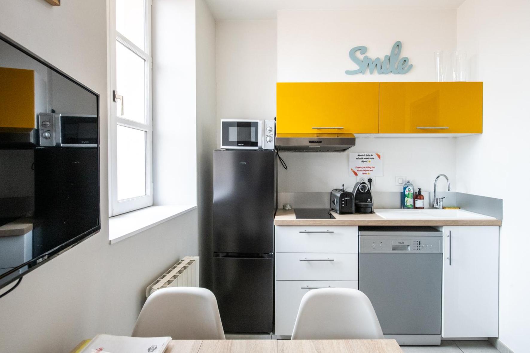 Duplex Scandinave A Cosy Et Calme - Lyon Part-Dieu Zewnętrze zdjęcie
