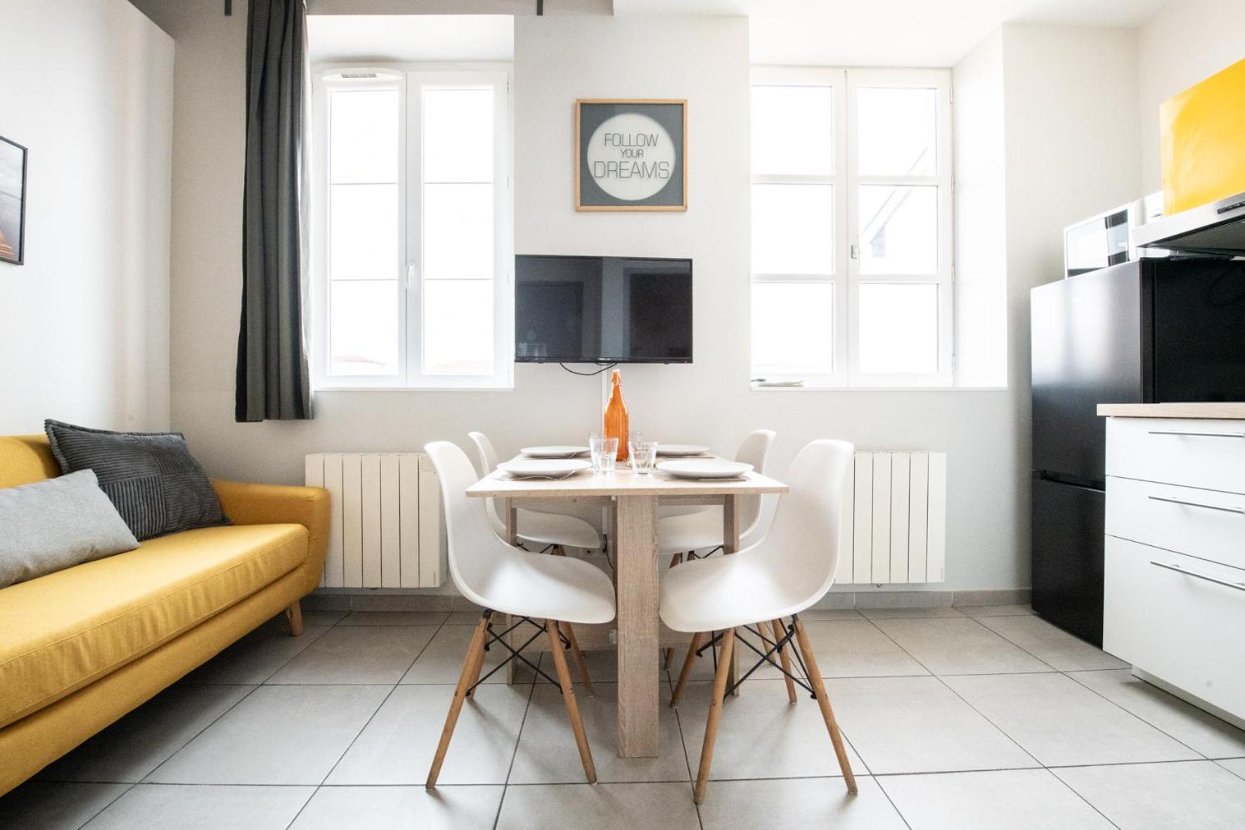 Duplex Scandinave A Cosy Et Calme - Lyon Part-Dieu Zewnętrze zdjęcie