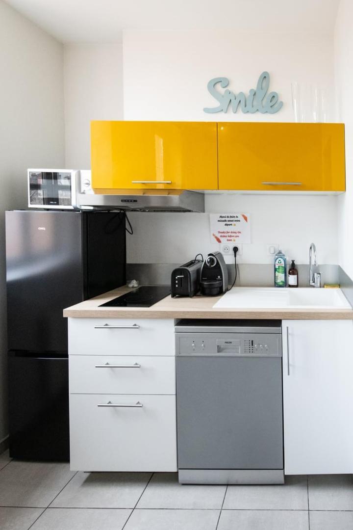 Duplex Scandinave A Cosy Et Calme - Lyon Part-Dieu Zewnętrze zdjęcie